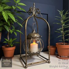 Vintage Gold Rustic Hanging