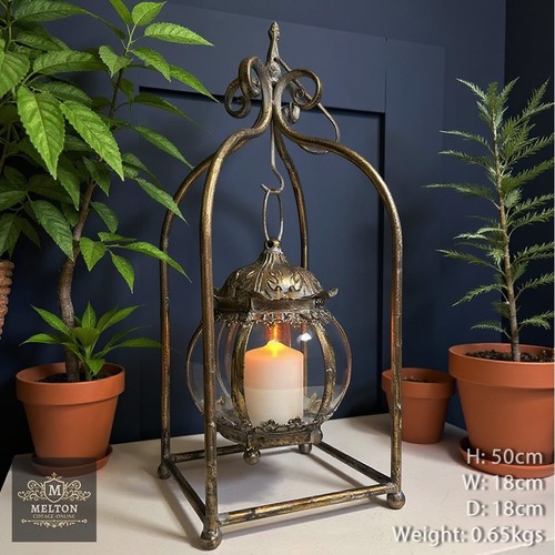 Vintage gold rustic hanging - gold,