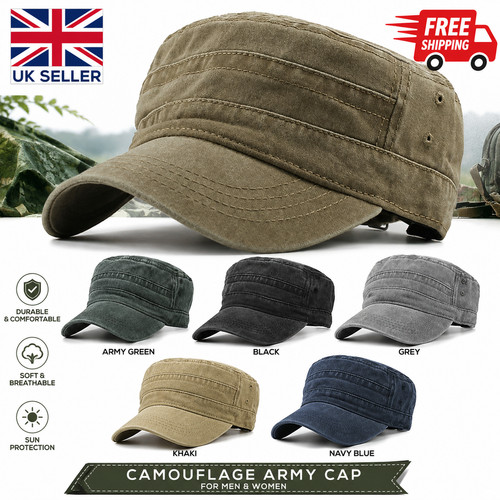 Camo army hat - men, women