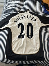 Manchester United Football Shirt 2001/02 Centenary Reversible Away, Adult Large