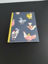 Cath Kidston Blue Chicken Notepad Stationery Writing Pad Gift New Designer
