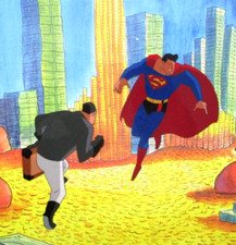 1996 SUPERMAN WB ORIGINAL