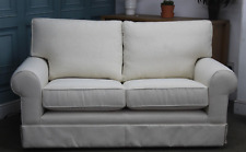 JOHN LEWIS PADSTOW MEDIUM 2 SEATER SOFA IN TEXTURED LINEN FABRIC. RRP £1549.