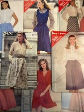 Butterick  Vintage Sewing Patterns  See & Sew Skirt, Dress, Trousers. Unused.