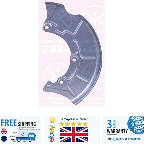 Brake disc dust shield front - brake,