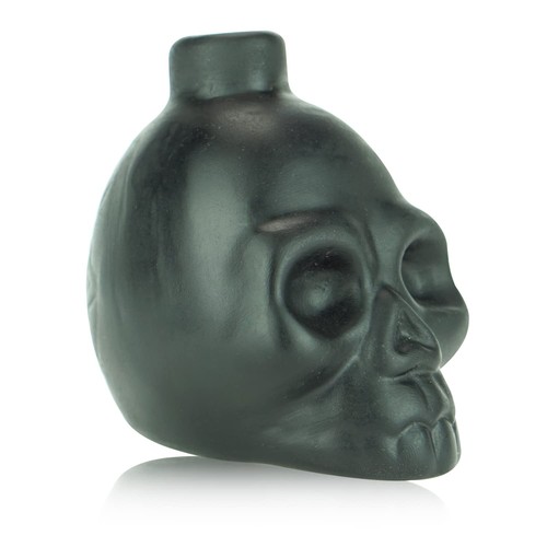 Screaming black skull - screaming,