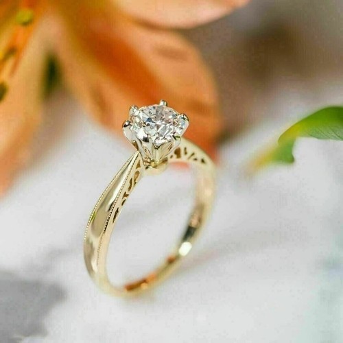 Solitaire engagement ring - solitaire,