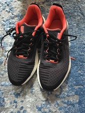 Decathlon Kalenji Women's Running Shoes Size 5 Orange Black