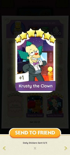 Krusty the clown - the, 6⭐