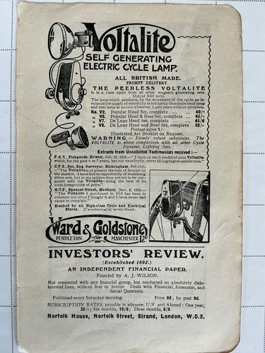 Voltalite 1921 original - voltalite,