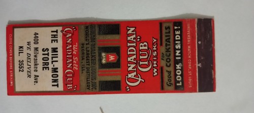 Canadian club whiskey peoria - club,