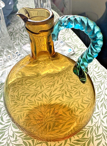 Handcrafted antique amber - handcrafted,