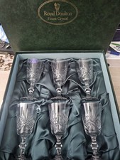 Royal doulton crystal - doulton, glasses