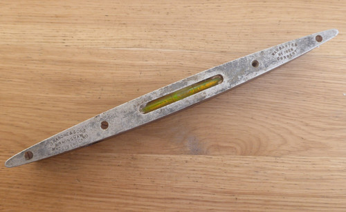 Vintage wooden metal - wooden, spirit