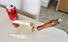 Antique Heavy Brass Grain Scoop