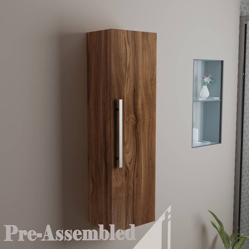 1200mm walnut wall hung - 1200mm, tall