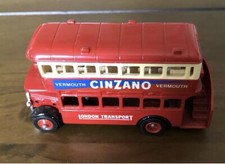 Lledo DG15-005c. AEC Regent Bus. London Transport. Cinzano Reversed Tampo. Rare.