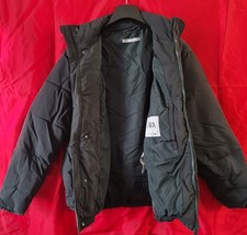 mens green zara Winter puffer
