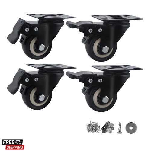 Inch wheel casters set - wheel, 4