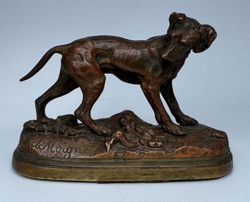 Antique jules moigniez bronze - moigniez,