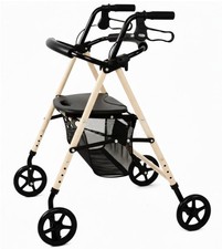 4-Wheel Rollator Walker with
