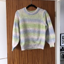 PIECES Pastel Striped Jumper
