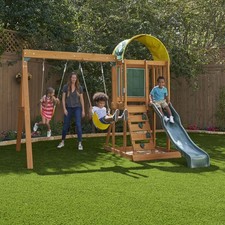 Wooden Swing Set Playground
