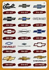 Chevy Chevrolet Logo Tin Sign
