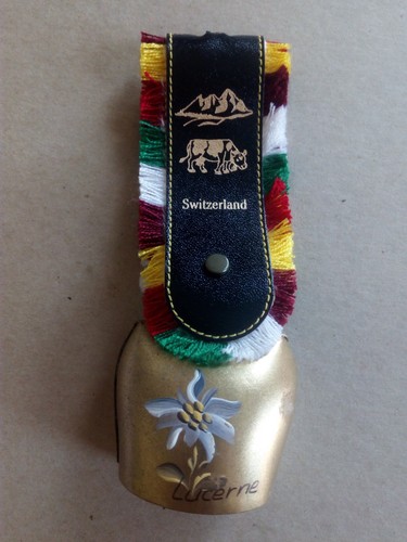 Vintage brass bell - cow, goat