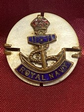 WW1/2 RN Royal Navy MOP Enamel