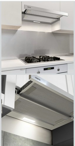 Ciarra telescopic cooker hood - cooker,