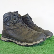 Meindl Walking Boots Size 7 Men Grey Mid Outdoor Hiking Goretex Walking Climbing