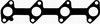 Exhaust manifold gasket fits - manifold,