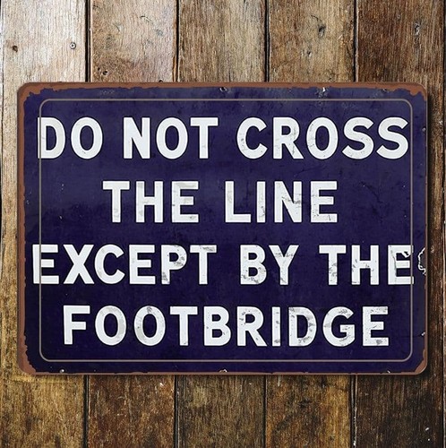 Not cross the line - not,