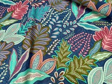 Botanic leaf fabric tropical - fabric,