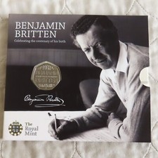 UK 2013 BENJAMIN BRITTEN 50