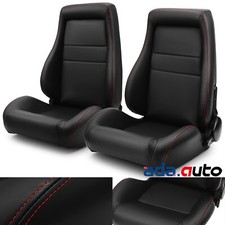 1 Pair Black Universal PVC