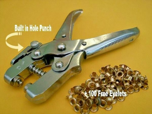 Heavy duty eyelet pliers hole - duty,