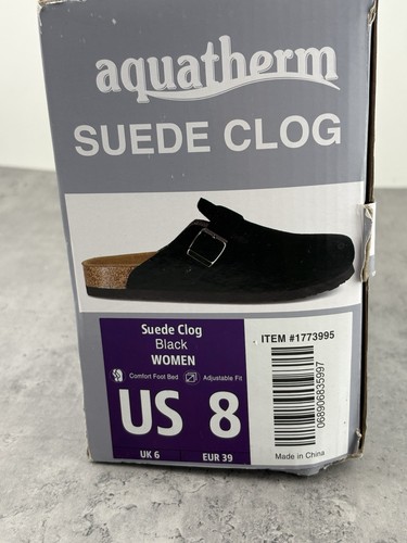 Aquatherm ladies size suede - size, 8