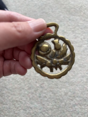 Vintage cast brass miniature - brass,