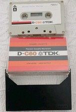 Tdk c60 vintage - tdk, d-c60