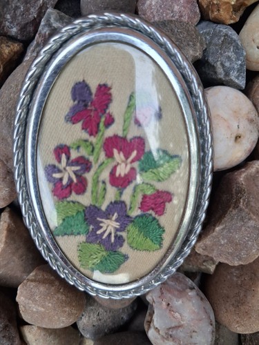 Vintage hand made - , embroidered
