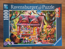 RAVENSBURGER  COME IN, RED RIDING HOOD 1000 PIECE JIGSAW PUZZLE