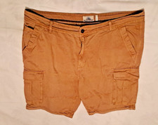 Mantaray cargo shorts 42W light sand 100% cotton