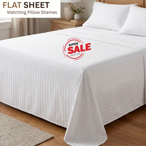 Luxury flat sheet - flat, cotton