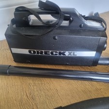 Oreck XL Handheld Vacuum Cleaner Black With Pipe In Good Order See Photo's
