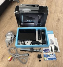 Nintendo Wii Sports Resort Pak Black Console Boxed + motion plus adapter #8