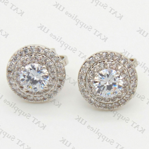 Clip earrings crystal - clip,