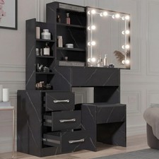 Dressing Table With Led Mirror