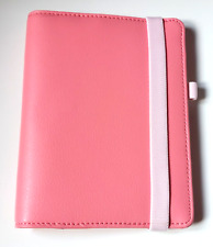 Kikki.K Personal Leather Ringed Planner Vintage Coral 